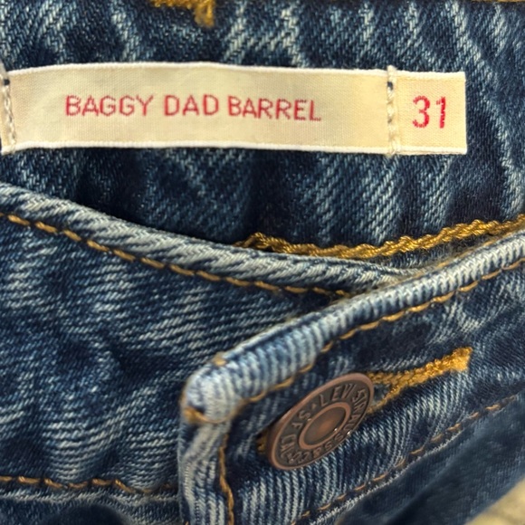 NEW LEVI’S BAGGY DAD BARREL JEAN, Size 31, Never Worn - Picture 12 of 16